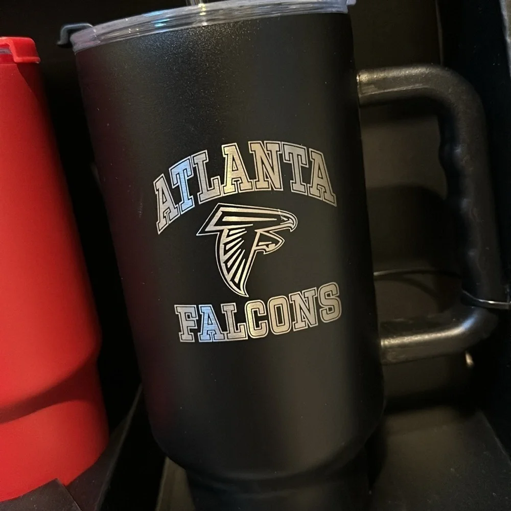 Atlanta Falcons Travel Tumbler Cup Set 2 Pk 24oz 40oz